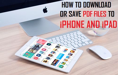how to download a pdf on an ipad